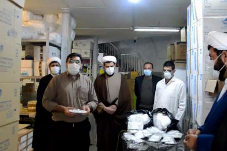 فیلم| توزیع ماسک برای مرکز بهداشت ارومیه
