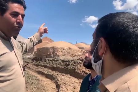 فیلم| کمک رسانی به روستای بهانگر از توابع خراسان رضوی که درگیر سیل شده است
