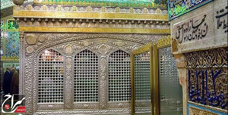 جشن دهه کرامت در حرم امام رضا (ع) با مولودیخوانی ابراهیم قانع