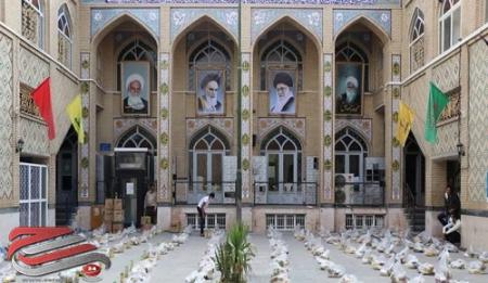 توزیع 1500 بسته معیشتی توسط قرارگاه تبلیغی عمار منصوریه شیراز