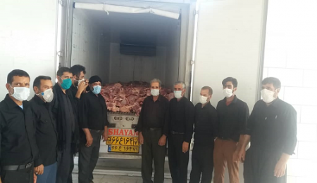 توزیع 4 تن گوشت نذری در وردنجان همزمان با عاشورای حسینی