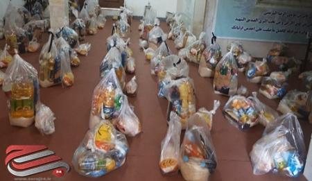 توزیع ۱۰۰ بسته غذایی و بهداشتی در شهرستان پارس آباد