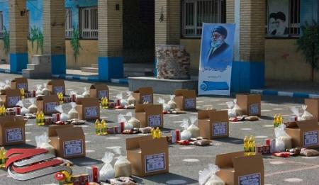  توزیع ۱۱۰ بسته کمک مؤمنانه توسط مرکز نیکوکاری «شهدای مدافع حرم» در ایام محرم