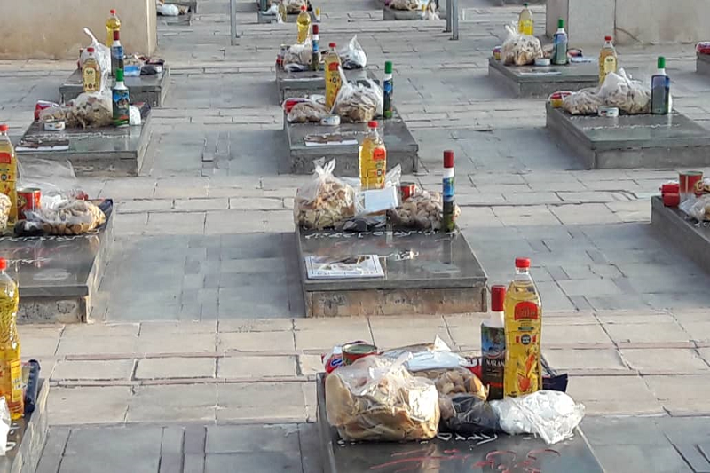توزیع بستههای معیشتی گروه جهادی سربازان حاجقاسم در کرمان
