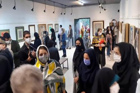 دومین نمایشگاه نگارگری عاشورایی مازندران افتتاح شد