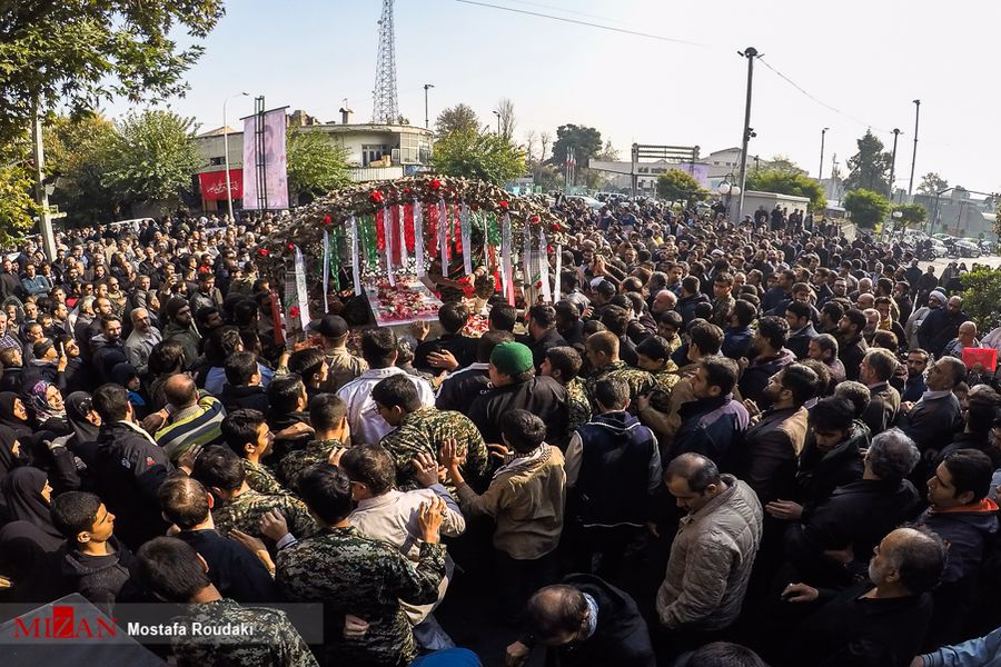 بازگشت پیکر مطهر 8 شهید از خانطومان سوریه + عکس