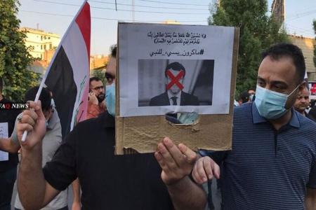  خشم مردم عراق از  «امانوئل ماکرون» 