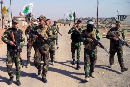 الحشد الشعبی مانع نفوذعملیات داعش در صلاح الدین شد