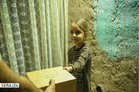 لبخند محرومان شیراز به امام محله‌های جهادی
