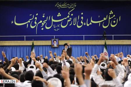 تجدید بیعت حوزه‌های علمیه با امام خامنه‌ای رهبر معظم انقلاب اسلامی