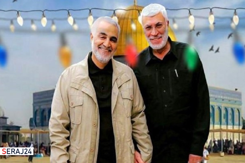 هشتگهای سردار سلیمانی و ابومهدی المهندس در عراق ترند شد