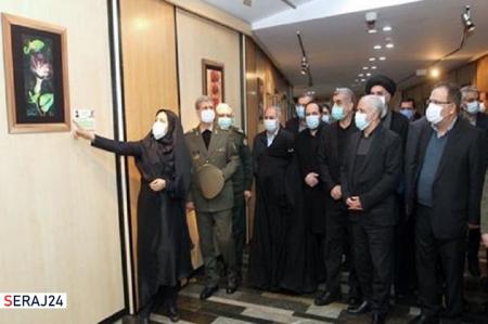 افتتاح نمایشگاه «مردان خدا» در مجلس با حضور وزیر دفاع