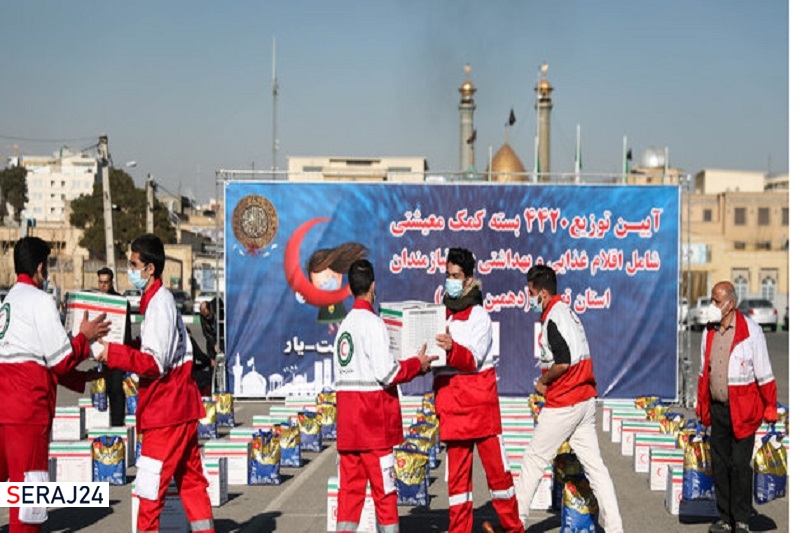 ۴۴۲۰ بسته معیشتی میان نیازمندان استان تهران توزیع شد