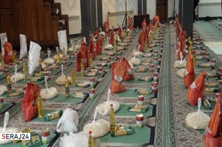 توزیع 150 بسته معیشتی در راستای کمک مومنانه توسط مسجد ثاراالله