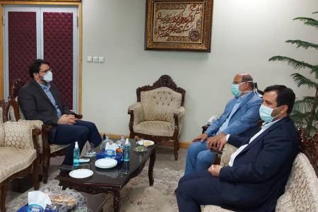 دیدار فرمانده ستاد مقابله با کرونا در کلانشهر تهران با رئیس کل دیوان محاسبات کشور