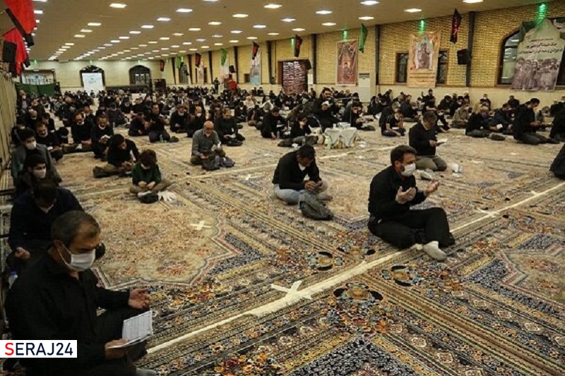 برگزاری جلسات مذهبی با اهتمام به رعایت تمامی پروتکل های بهداشتی