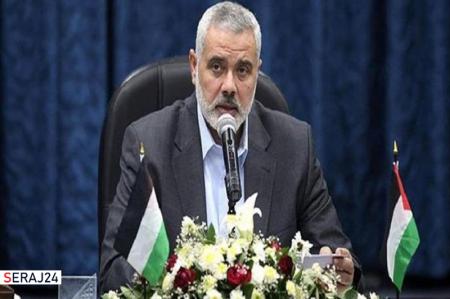 هنیه درگذشت سردار حجازی را به رهبر انقلاب تسلیت گفت