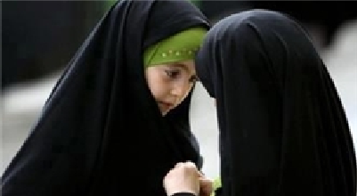 آموزش مفهوم حجاب به دختران انگلیسی‌
