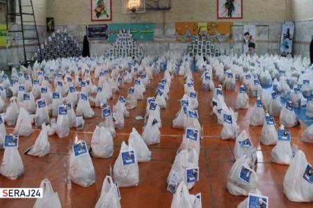 توزیع ۴۰۰ بسته معیشتی در شاهرود