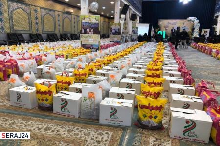  توزیع 2600 بسته معیشتی در مناطق کم برخوردار حاشیه شهر مشهد