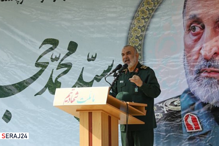 سرلشکر سلامی: شهید حجازی در سختیهای نبرد آرامشش را از دست نمیداد