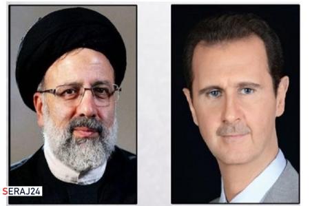  بشار اسد پیروزی حجت الاسلام رئیسی را تبریک گفت
