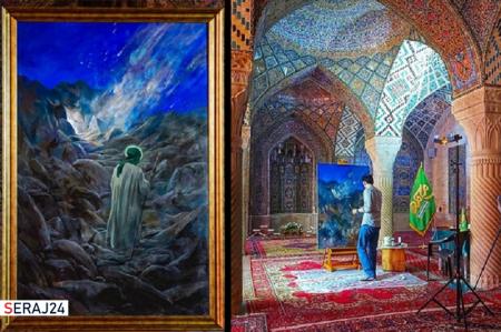 اثر جدید حسن روح‌الامین با موضوع پیامبر رحمت (ص) رونمایی شد