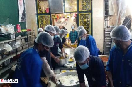 طبخ و توزیع ۵ هزار پرس غذای گرم به مناسبت عید غدیر در شیراز