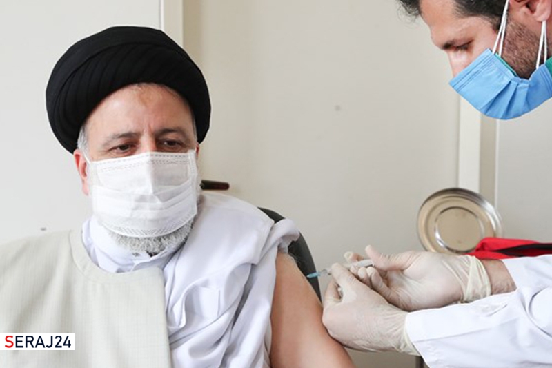 رئیس‌جمهور اولین دز واکسن ایرانی کرونا را دریافت کرد/ رئیسی:‌ واکسیناسیون عمومی ضرورتی اجتناب‌ناپذیر است
