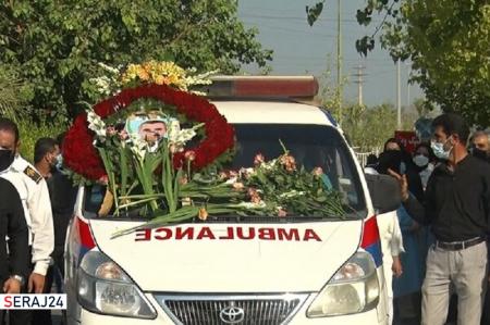 یازدهمین شهید مدافع سلامت استان بوشهر تشییع و خاکسپاری شد