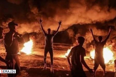 ادامه "خشم شبانه" در نوار غزه / مقاومت مصمم است حقوق فلسطینیان را از اسرائیل باز پس بگیرد