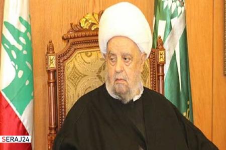  رئیس مجلس اعلای اسلامی شیعیان لبنان دار فانی را وداع گفت 