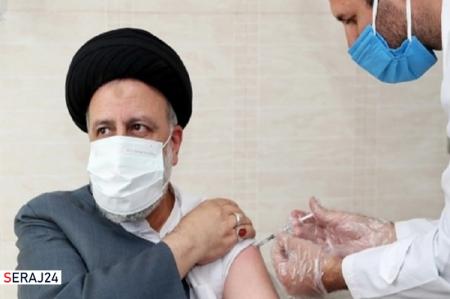  آیت الله رئیسی دوز دوم واکسن ایرانی برکت را دریافت کرد 