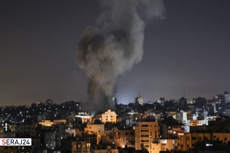  حمله رژیم صهیونیستی به اهدافی در مرکز نوار غزه 