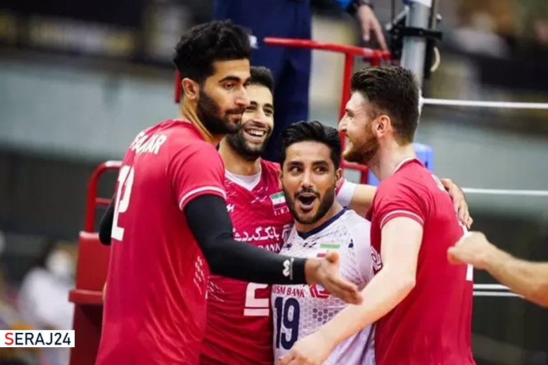 والیبال ایران بر بام قاره کهن ایستاد