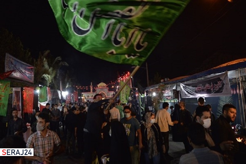 جاماندگان اربعین عزاداری نجف به کربلا را در گرگان بازسازی کردند