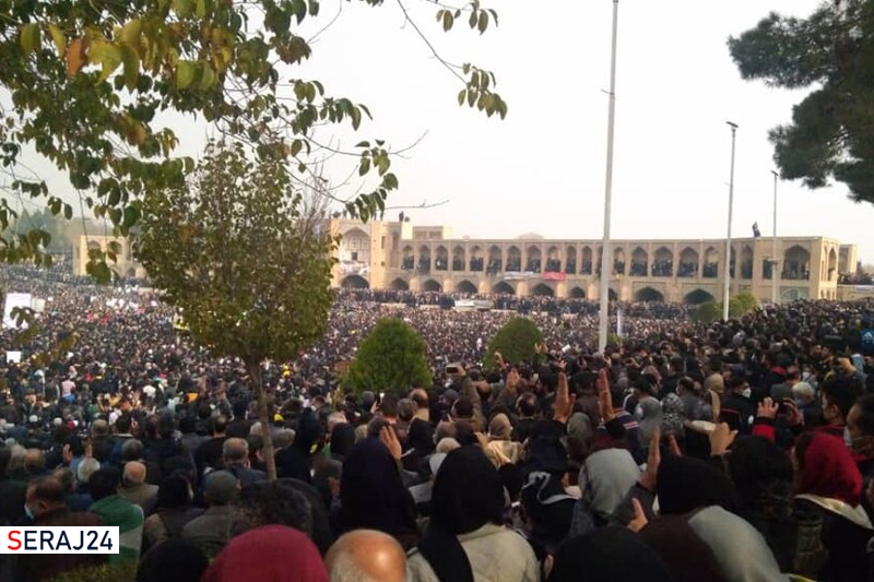 تجمع مردم اصفهان برای احیای زاینده رود/ دستور ویژه مخبر به ۲ وزیر