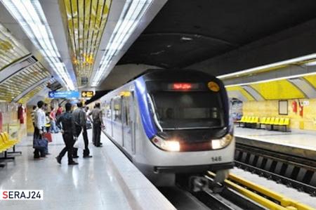 علت اختلال حرکت قطارها در خط 4 مترو تهران