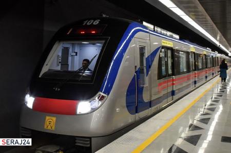 برخورد دو قطار مسافربری در خط مترو کرج به تهران