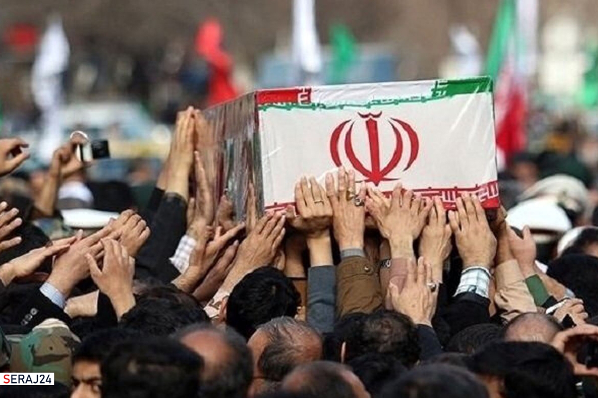 تشییع پیکر مبارک ۱۵۰ شهید گمنام دفاع مقدس در تهران + ویدئو