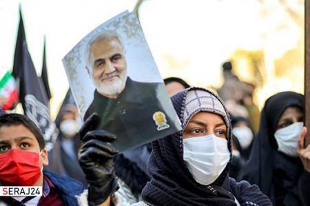 بدرقه‌ لاله‌های فاطمی در خیابان‌های تهران