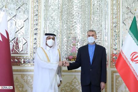 وزیر خارجه قطر با امیرعبداللهیان دیدار کرد 