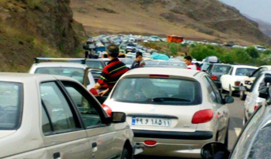 ترافیک نیمه سنگین در جاده های کشور