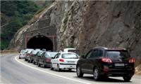 آخرین وضعیت ترافیک جاده‌های کشور/چالوس همچنان پر ترافیک