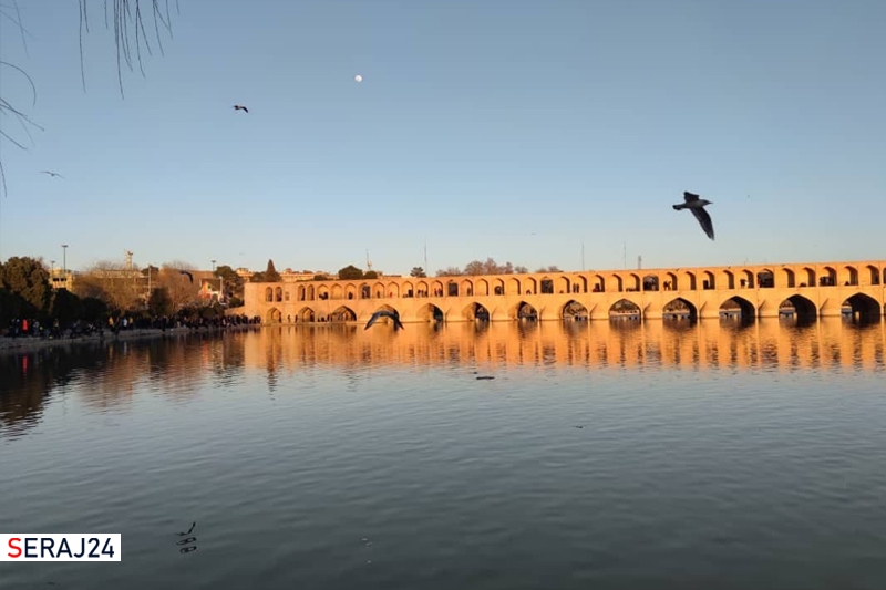 عکس/  این روز‌های زاینده‌ رود اصفهان