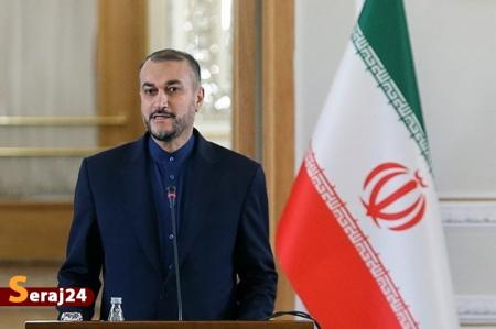 پیگیری وضعیت ایرانیان مقیم اوکراین در تماس وزیر خارجه با سفیر ایران در لهستان
