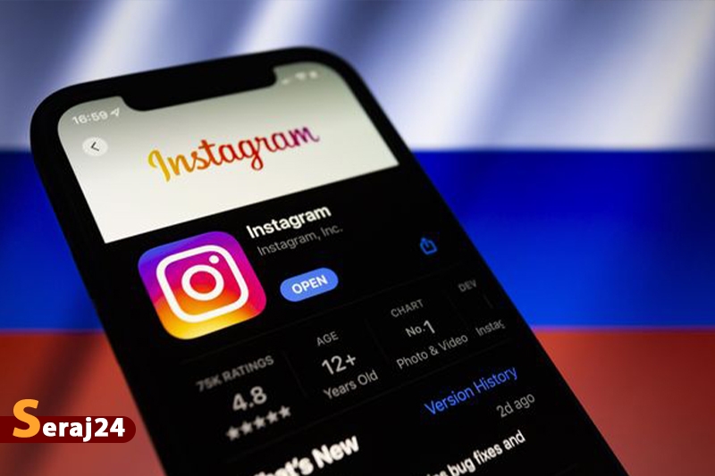 روسیه اینستاگرام را مسدود کرد