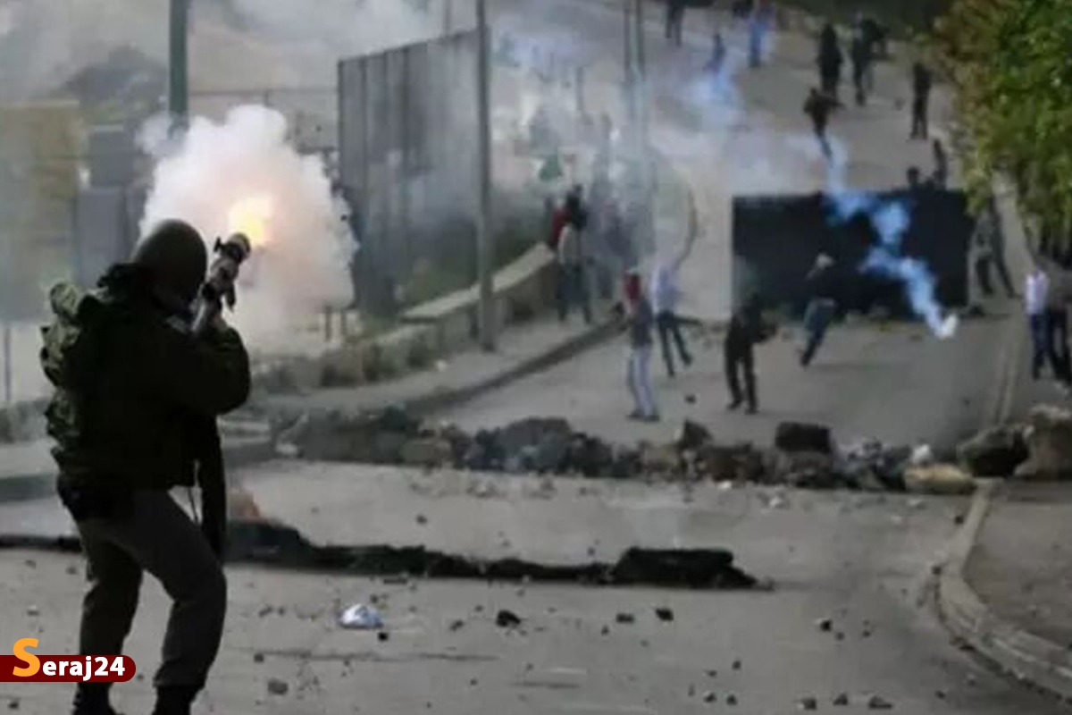 ده ها فلسطینی در درگیری با نظامیان صهیونیست زخمی شدند