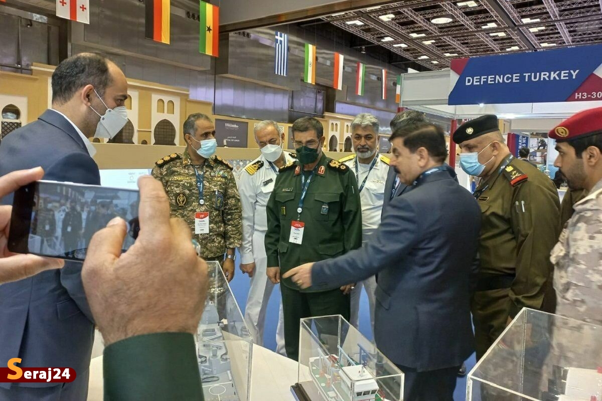 محصولات ایران چگونه به نمایشگاه نظامی قطر راه یافت؟