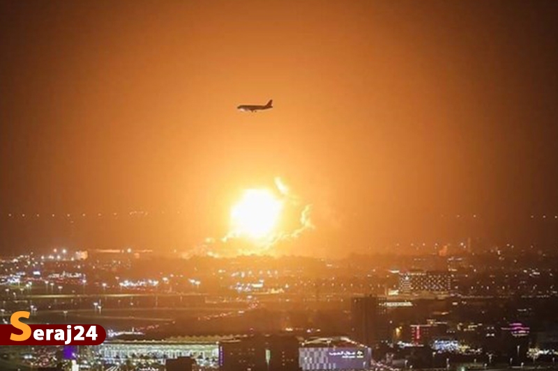 اعلام وضعیت هشدار در امارات/ آتش در آرامکو همچنان زبانه می‌کشد